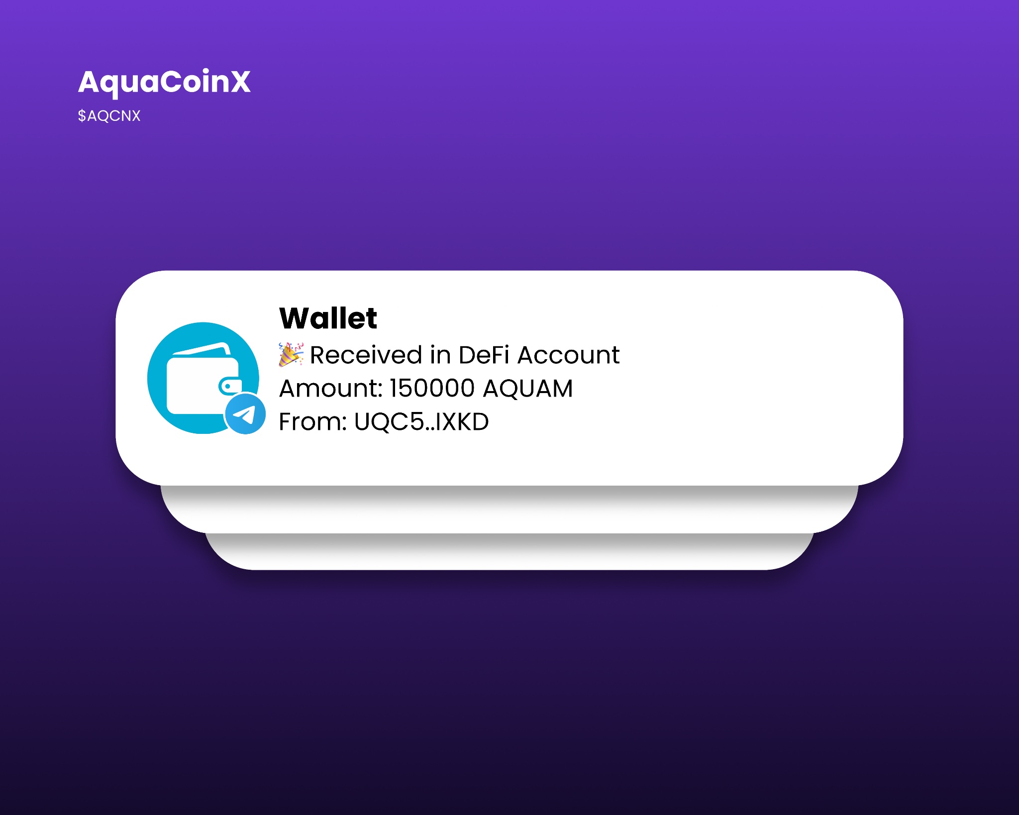 AquaCoinX Dashboard Interface